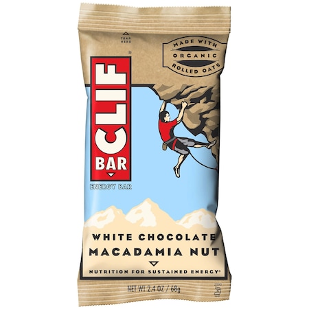 Clif Bar Clif Bar White Chocolate Macadamia Nut Energy Bar 2.4 oz Packet 582998